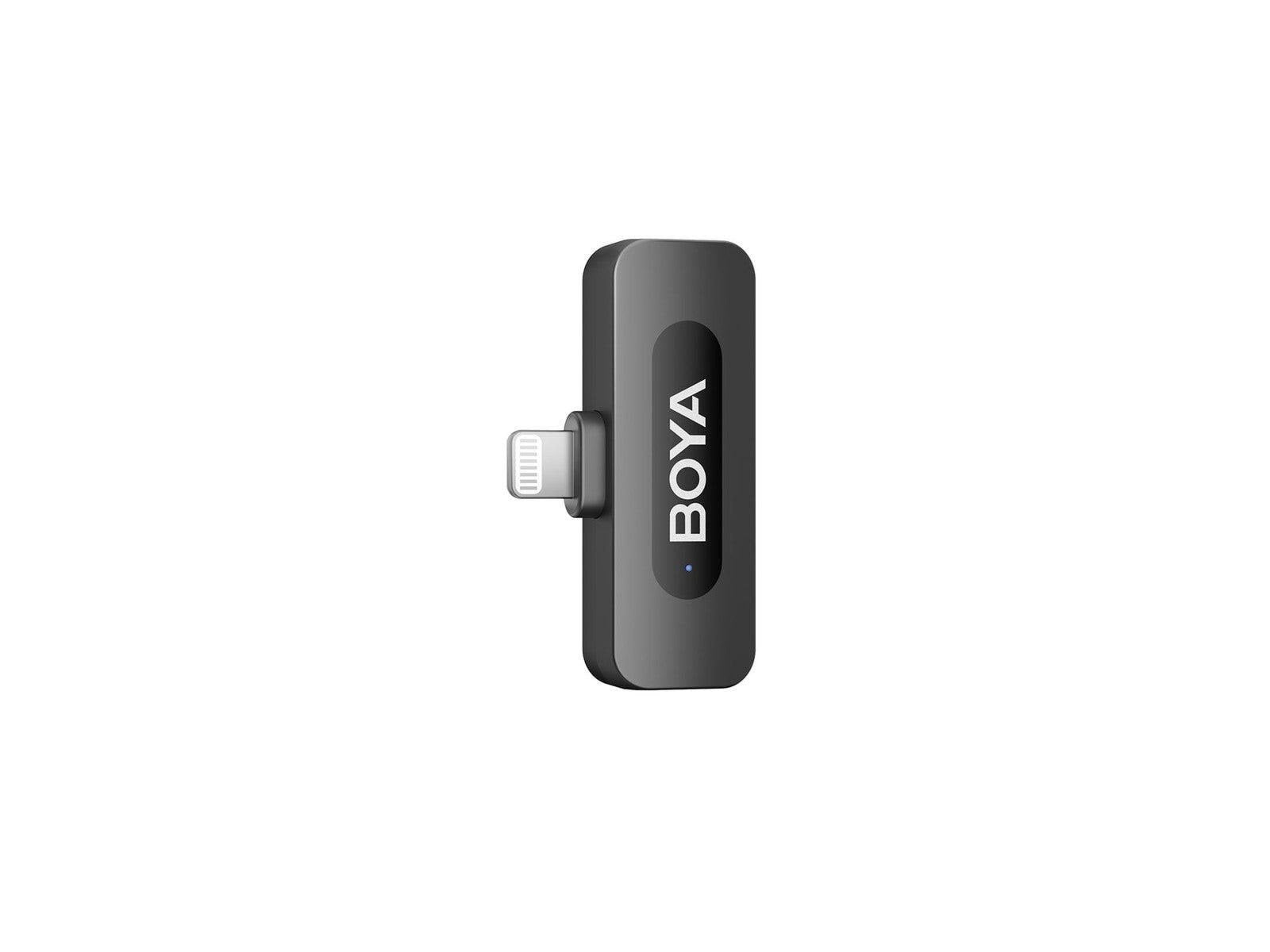 BOYA Microphone By-V1 Mini V2.0 Lightning Wireless 2.4 Ghz BOYA Microphone By-V1 Mini V2.0 Lightning Wireless 2.4 Ghz